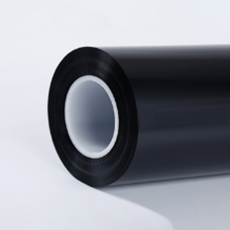 Film de gravure laser brillant fracturable noir